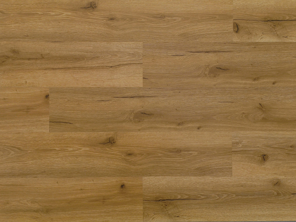 SPC-lattia vaaleanruskea puusyinen 7,25 × 48