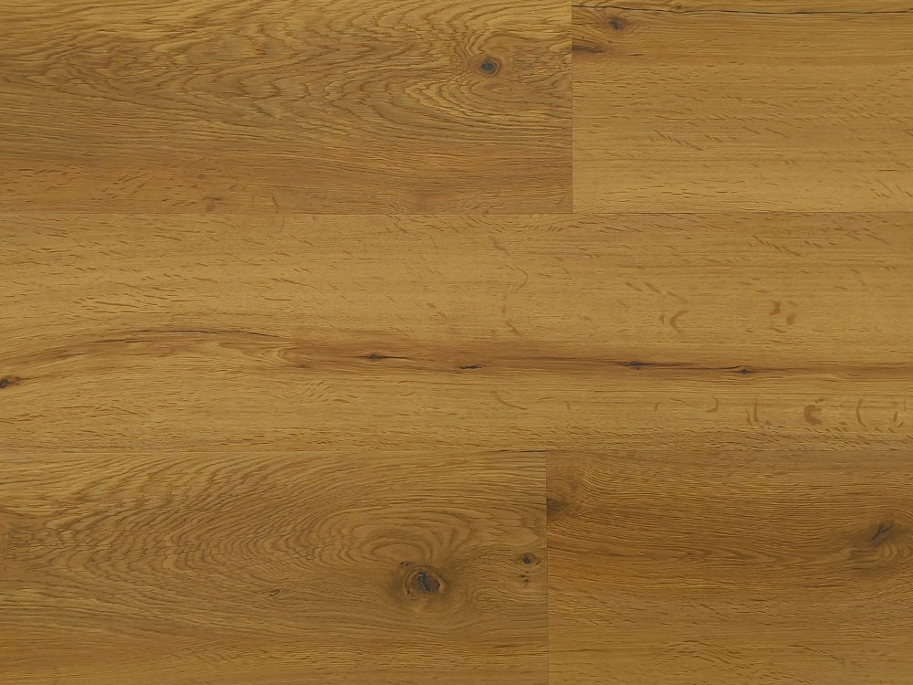 SPC-lattia lämmin keltainen puusyinen 9×60