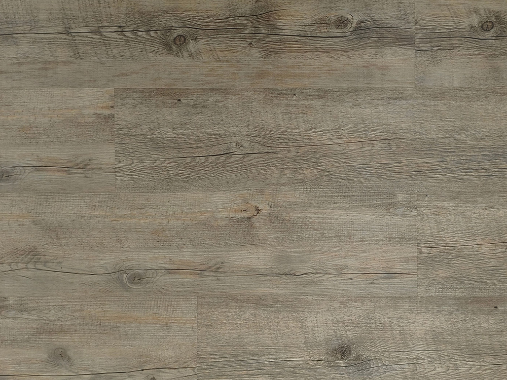LVT-lattia Vaaleanharmaa Ruskea Puusyinen 7,25×48