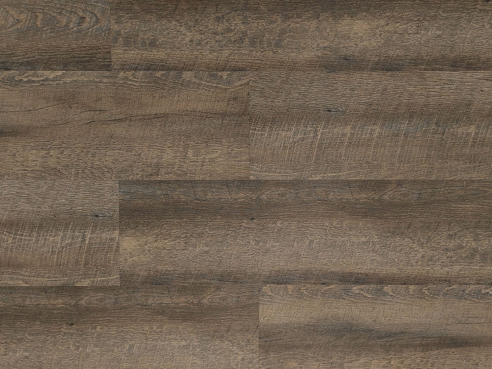 WPC-lattia Tummanruskea puusyinen 9×48