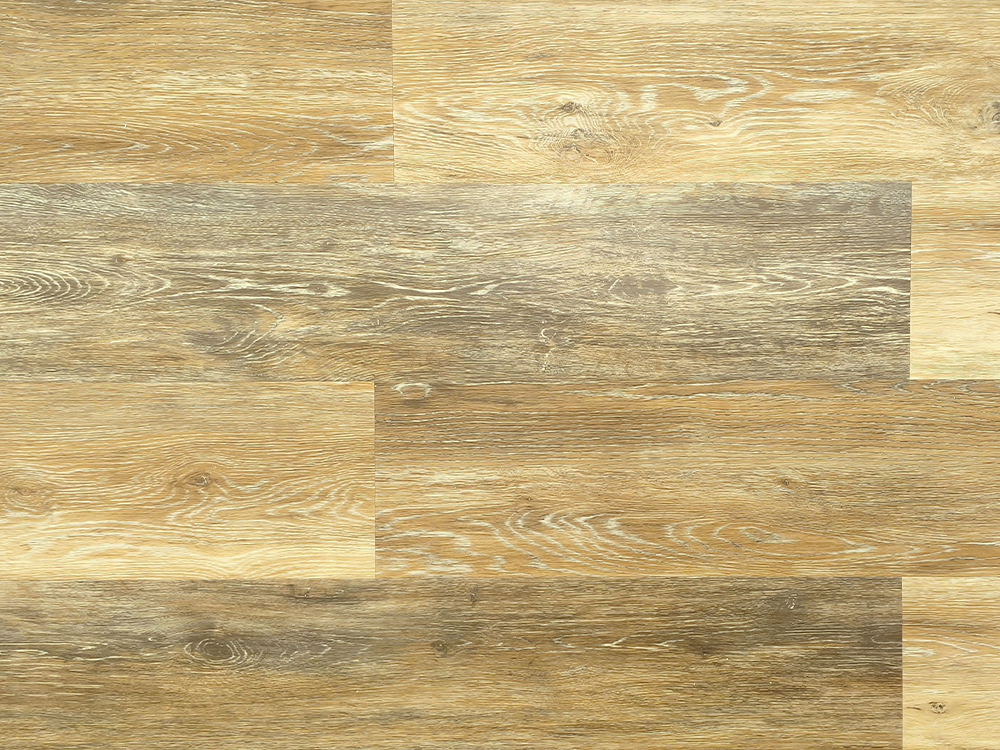 SPC-lattia vaaleanruskea puusyinen 7,25 × 48