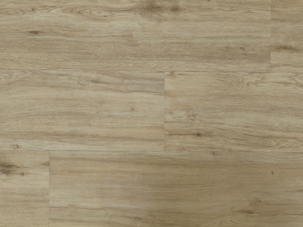WPC-lattia, vaalea tammi, 9×48