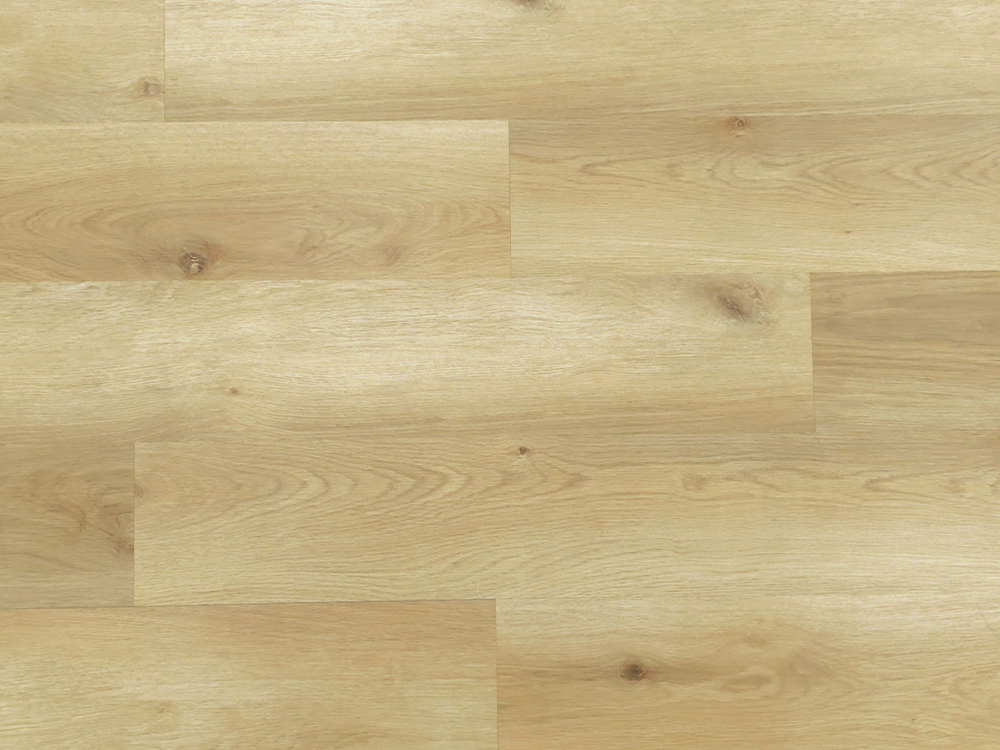 SPC-lattia, vaalea tammi, 7 × 48